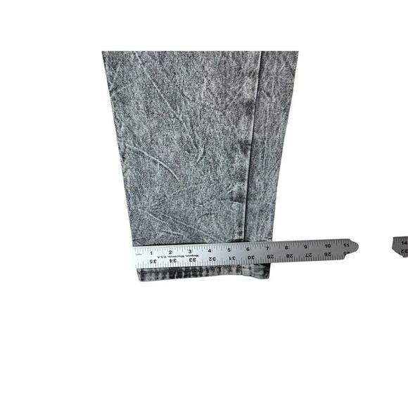 Rare Vtg 80s Calvin Klein Acid Wash Denim- Size 28 Tapered Leg- Made in USA - Picture 14 of 14